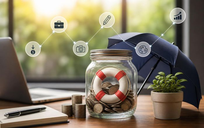 Article Image for How to Build an Emergency Fund on Variable Income